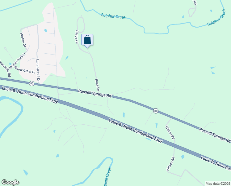 map of restaurants, bars, coffee shops, grocery stores, and more near 2922 Russell Springs Road in Columbia
