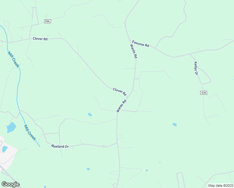 map of restaurants, bars, coffee shops, grocery stores, and more near 1692 Clover Road in Hurt