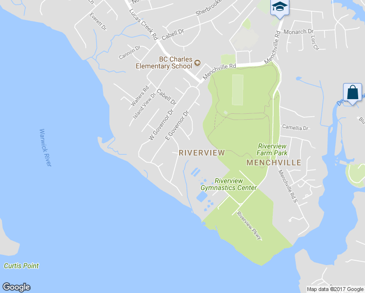 map of restaurants, bars, coffee shops, grocery stores, and more near 20 Horse Pen Road in Newport News