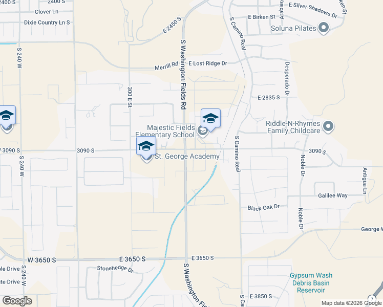 map of restaurants, bars, coffee shops, grocery stores, and more near 749-1061 Majestic Dr in Washington