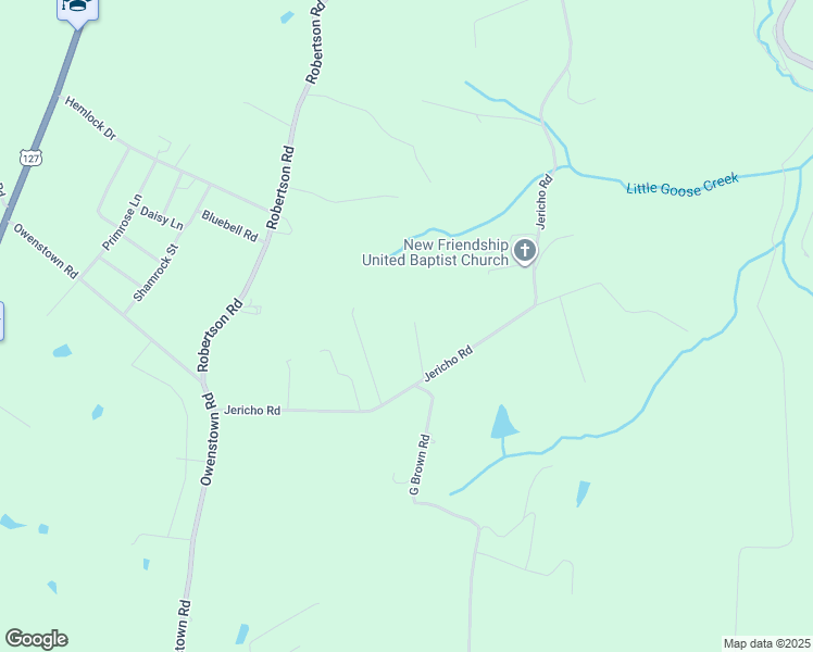 map of restaurants, bars, coffee shops, grocery stores, and more near 113 D Cooper Lane in Russell Springs