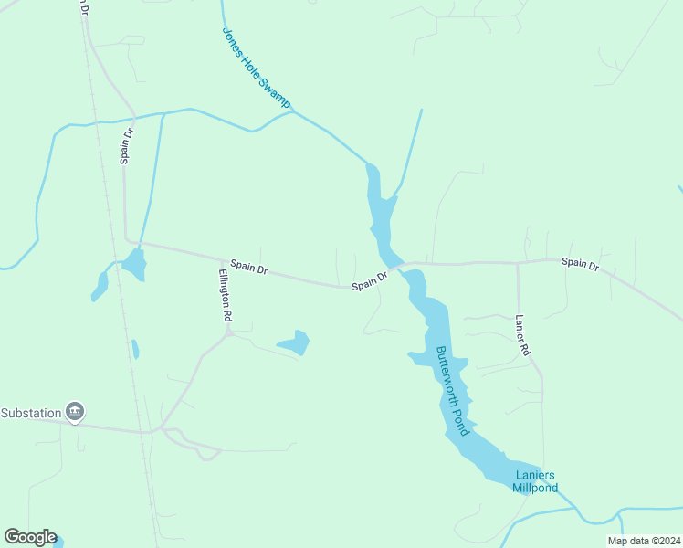 map of restaurants, bars, coffee shops, grocery stores, and more near 301 Spain Drive in Petersburg