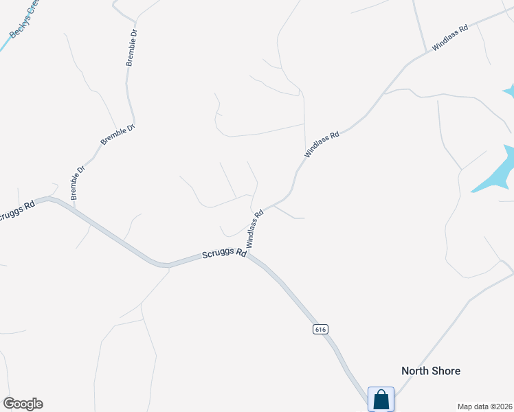 map of restaurants, bars, coffee shops, grocery stores, and more near Windlass Road in Moneta