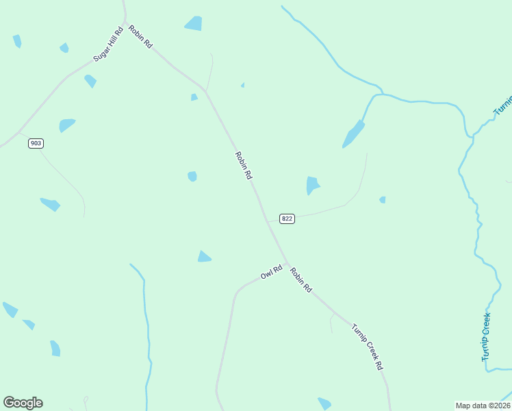 map of restaurants, bars, coffee shops, grocery stores, and more near 815 Robin Road in Brookneal