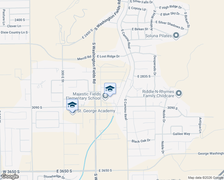 map of restaurants, bars, coffee shops, grocery stores, and more near 732 Margarita Way in Washington
