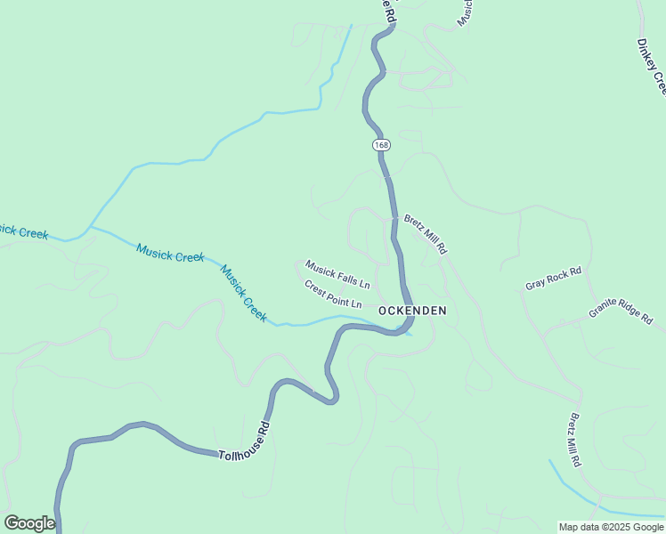 map of restaurants, bars, coffee shops, grocery stores, and more near 39536 Musick Falls Lane in Shaver Lake