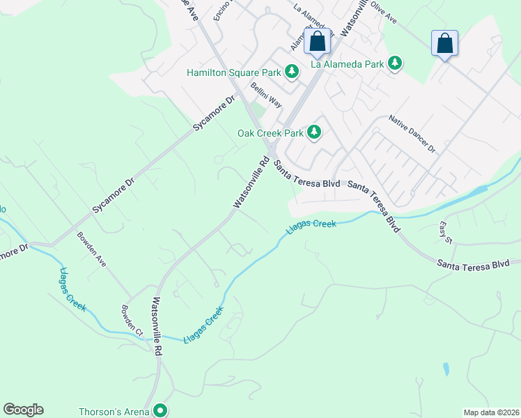map of restaurants, bars, coffee shops, grocery stores, and more near 14840 Branston Court in Morgan Hill