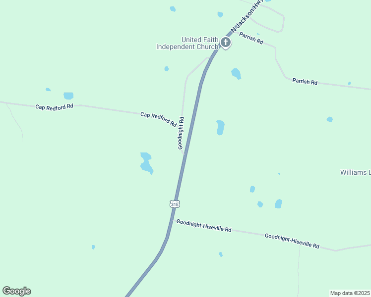 map of restaurants, bars, coffee shops, grocery stores, and more near 31 Goodnight Road in Cave City