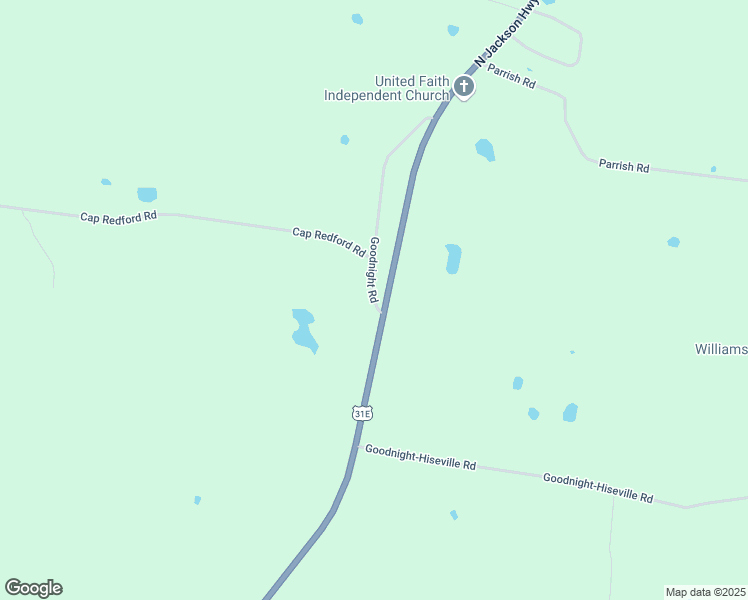 map of restaurants, bars, coffee shops, grocery stores, and more near 31 Goodnight Road in Cave City