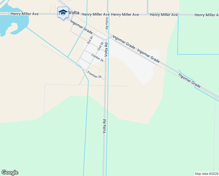 map of restaurants, bars, coffee shops, grocery stores, and more near 13638 Volta Road in Los Banos