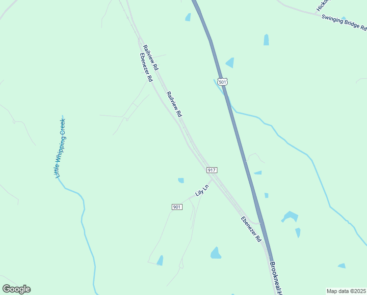 map of restaurants, bars, coffee shops, grocery stores, and more near 611 Ebenezer Road in Gladys