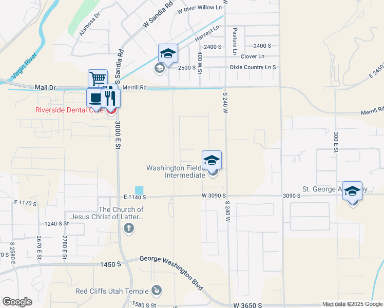 map of restaurants, bars, coffee shops, grocery stores, and more near 425 Lamond Cir in Washington