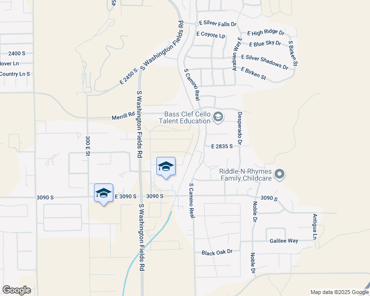 map of restaurants, bars, coffee shops, grocery stores, and more near 801 East Arina Way in Washington