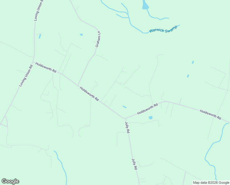 map of restaurants, bars, coffee shops, grocery stores, and more near 8410 Holdsworth Road in Disputanta