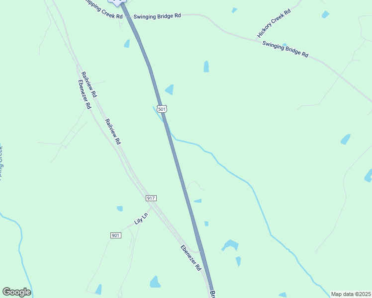 map of restaurants, bars, coffee shops, grocery stores, and more near 15216 Brookneal Highway in Gladys