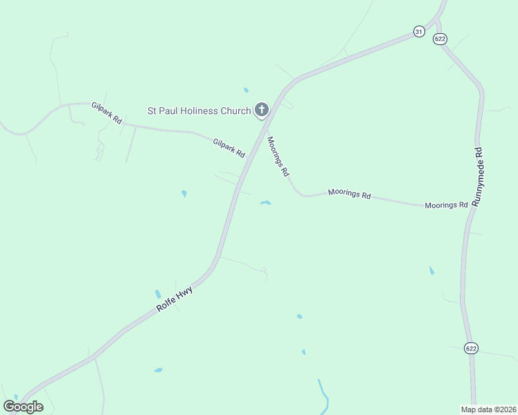 map of restaurants, bars, coffee shops, grocery stores, and more near 8374 Rolfe Highway in Dendron