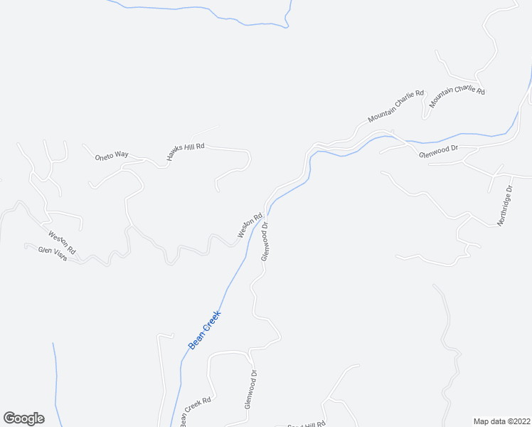 map of restaurants, bars, coffee shops, grocery stores, and more near Glenwood Drive & Weston Road in Scotts Valley
