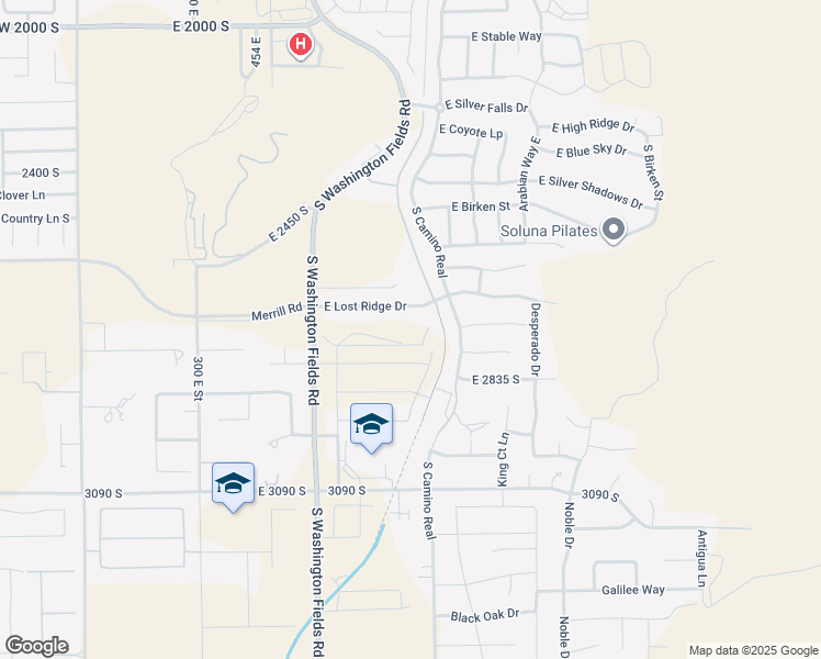 map of restaurants, bars, coffee shops, grocery stores, and more near Chloe Lane in Washington