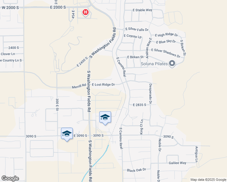 map of restaurants, bars, coffee shops, grocery stores, and more near Chloe Lane in Washington