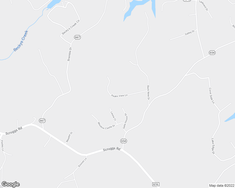 map of restaurants, bars, coffee shops, grocery stores, and more near 244 Peaks View Lane in Moneta