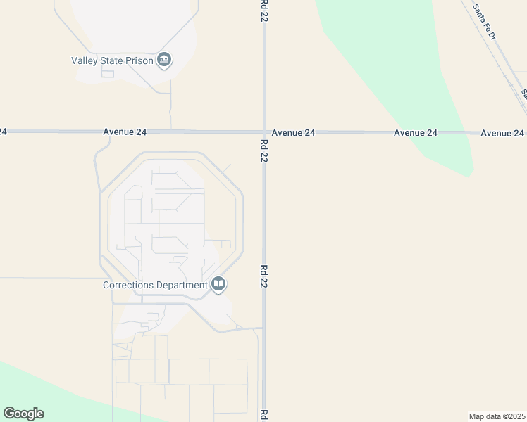 map of restaurants, bars, coffee shops, grocery stores, and more near 23370 Road 22 in Chowchilla