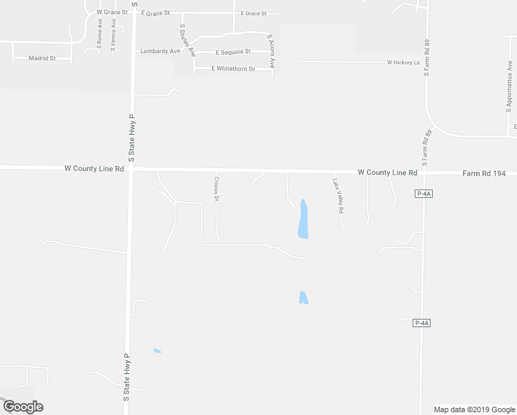 map of restaurants, bars, coffee shops, grocery stores, and more near 13452 West County Line Road in Republic