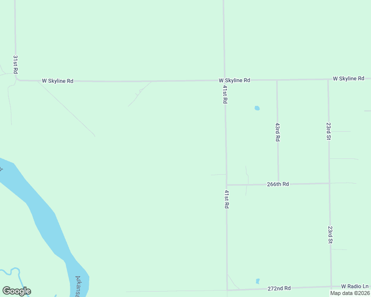 map of restaurants, bars, coffee shops, grocery stores, and more near 4863 264th Drive in Arkansas City