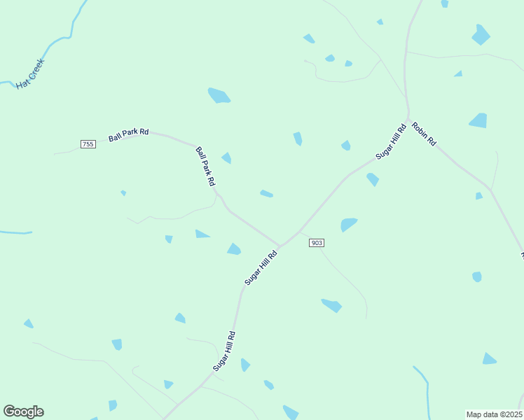 map of restaurants, bars, coffee shops, grocery stores, and more near 1374 Sugar Hill Road in Brookneal