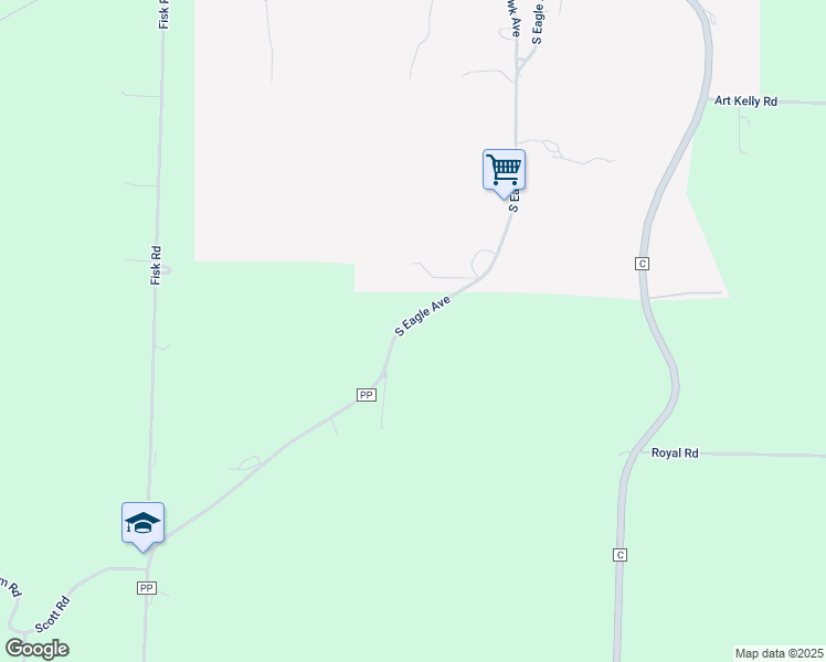 map of restaurants, bars, coffee shops, grocery stores, and more near 1296 Highway Pp in Norwood
