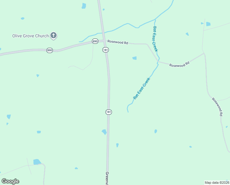 map of restaurants, bars, coffee shops, grocery stores, and more near 8444 Kentucky 181 in Greenville