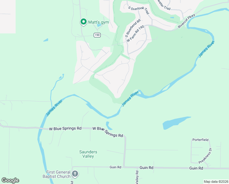map of restaurants, bars, coffee shops, grocery stores, and more near 3198 West Lakefront Court in Springfield