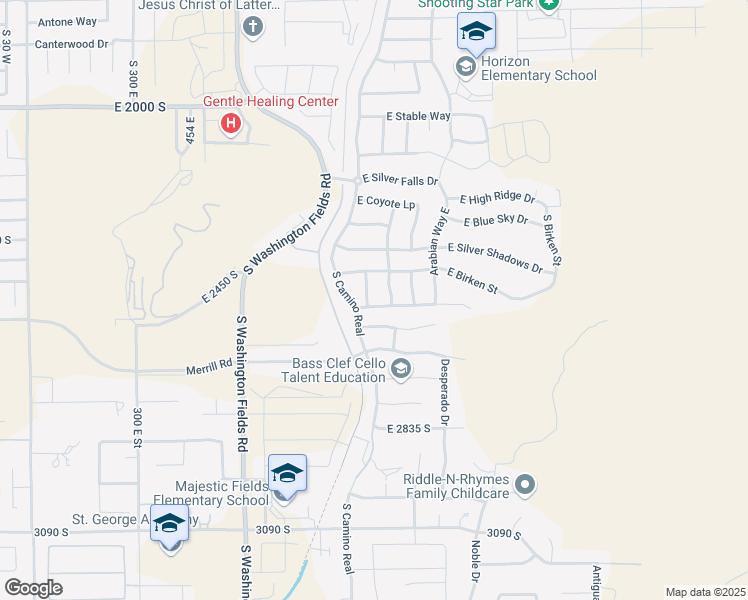 map of restaurants, bars, coffee shops, grocery stores, and more near 931 East Bramble Way in Washington