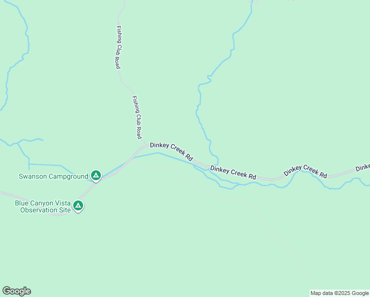 map of restaurants, bars, coffee shops, grocery stores, and more near 47001-50299 Dinkey Creek Road in Shaver Lake