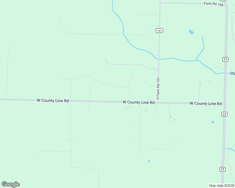 map of restaurants, bars, coffee shops, grocery stores, and more near 6881 West County Line Road 194 in Republic