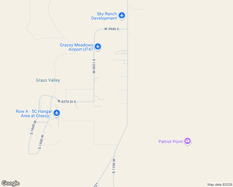 map of restaurants, bars, coffee shops, grocery stores, and more near 1141 West 4130 South in Hurricane