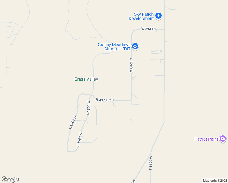 map of restaurants, bars, coffee shops, grocery stores, and more near 1297 West 4300 South in Hurricane