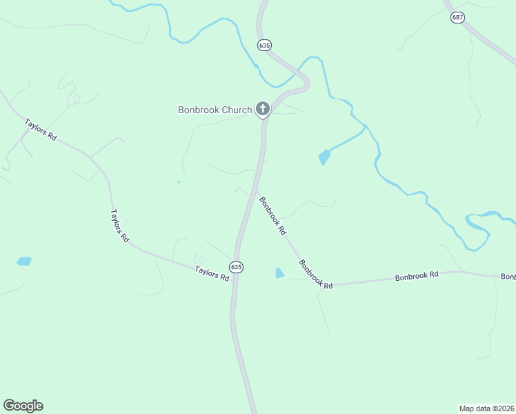 map of restaurants, bars, coffee shops, grocery stores, and more near 3651-3751 Bonbrook Mill Road in Boones Mill