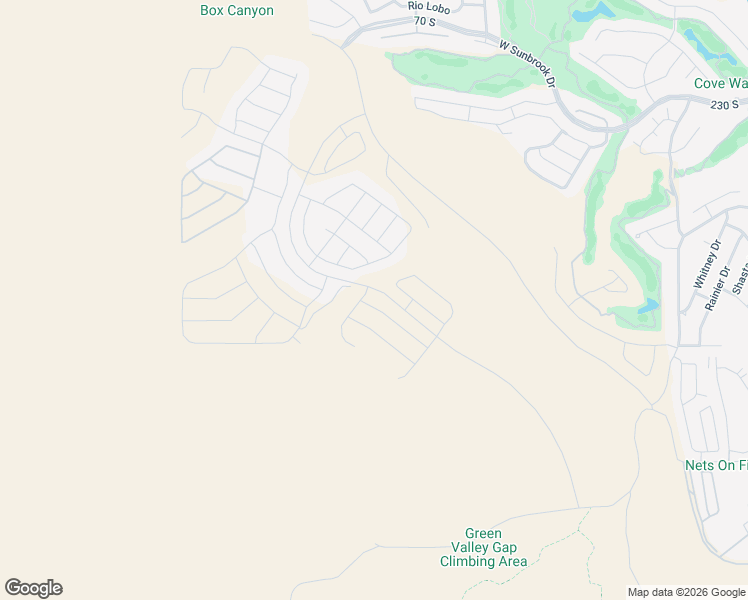 map of restaurants, bars, coffee shops, grocery stores, and more near 2726 Brenta Way in St. George