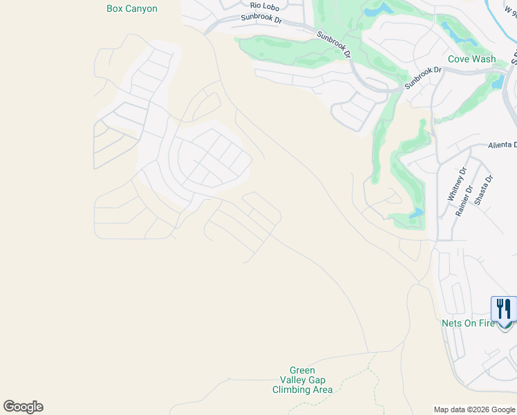 map of restaurants, bars, coffee shops, grocery stores, and more near 663 Molveno Trail in St. George