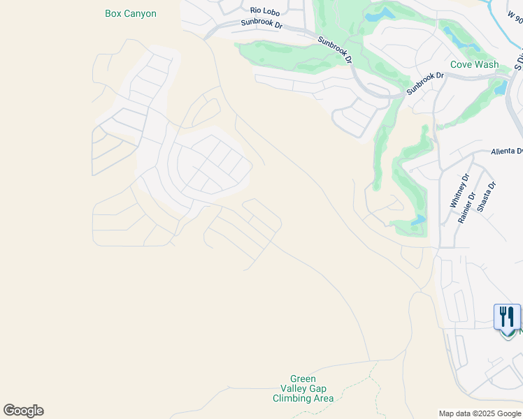 map of restaurants, bars, coffee shops, grocery stores, and more near 625 South Savio Drive in St. George
