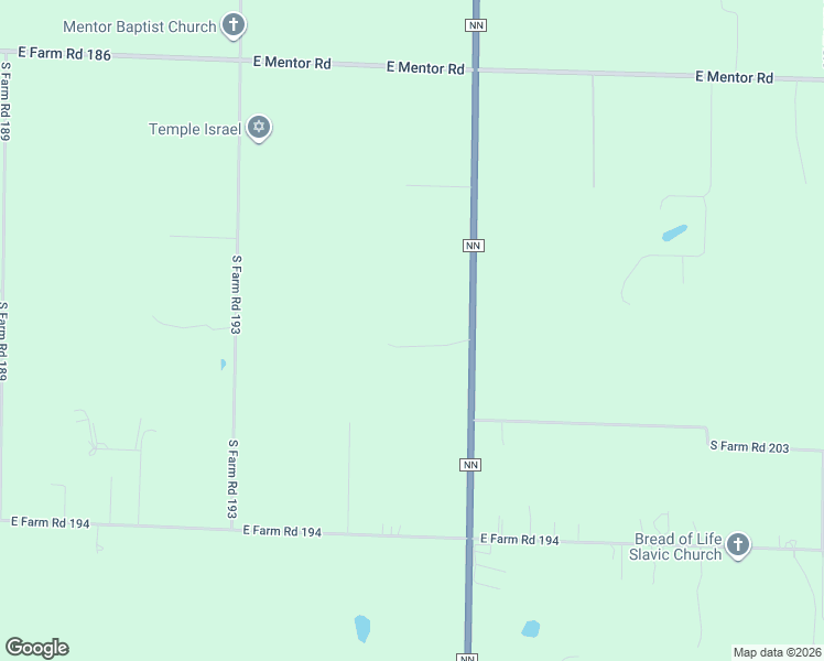 map of restaurants, bars, coffee shops, grocery stores, and more near 6235 State Highway NN in Rogersville