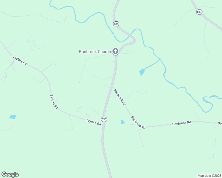 map of restaurants, bars, coffee shops, grocery stores, and more near 3651 Bonbrook Mill Road in Boones Mill