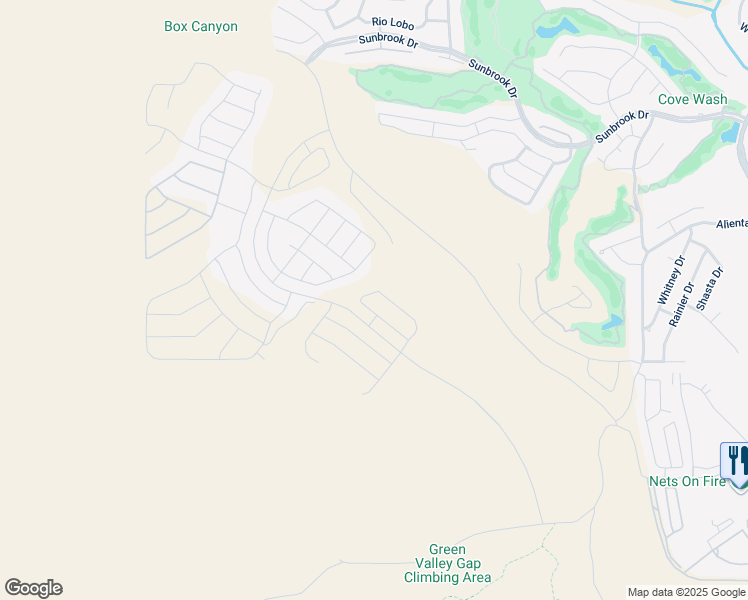 map of restaurants, bars, coffee shops, grocery stores, and more near 2673 West Venice Lane in St. George