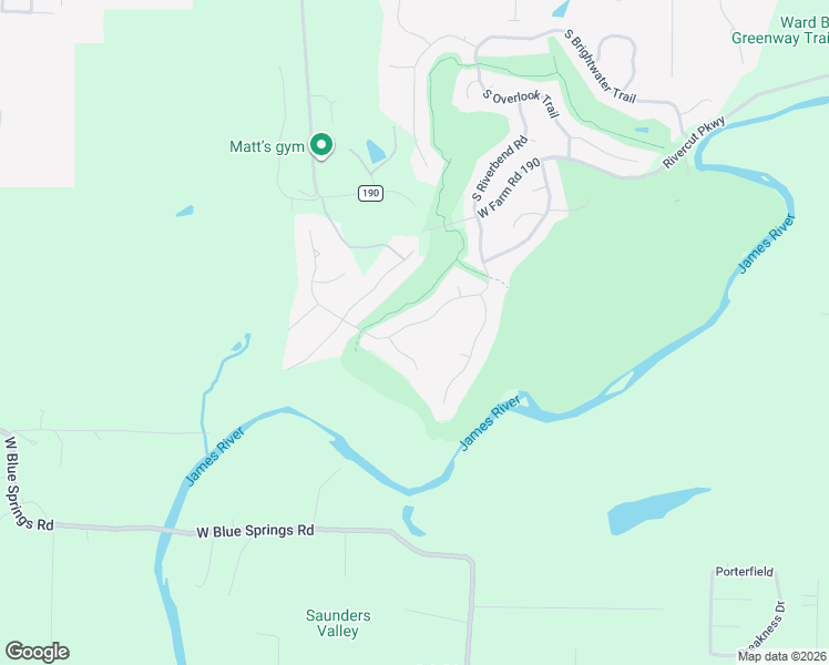 map of restaurants, bars, coffee shops, grocery stores, and more near 3272 West Rivulet Pass in Springfield