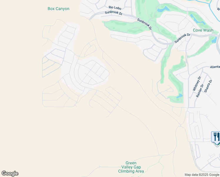 map of restaurants, bars, coffee shops, grocery stores, and more near 2666 West Venice Lane in St. George