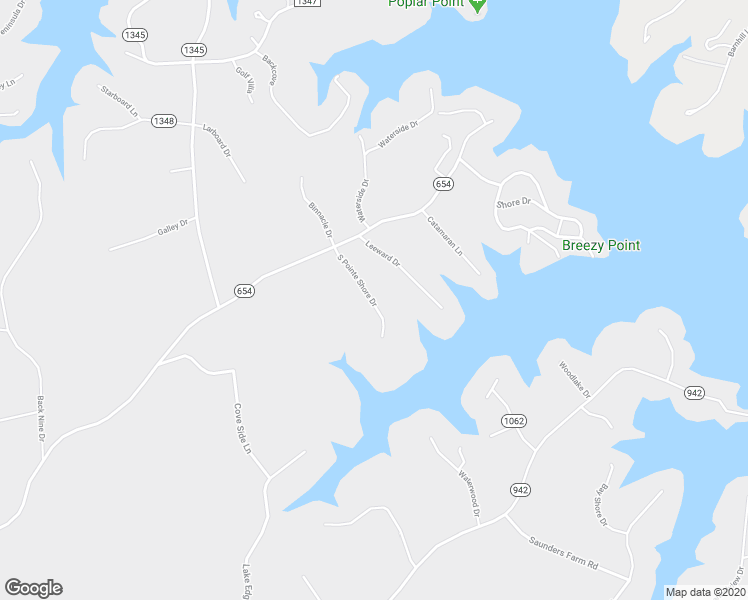 map of restaurants, bars, coffee shops, grocery stores, and more near 295 S Pointe Shore Dr in Moneta