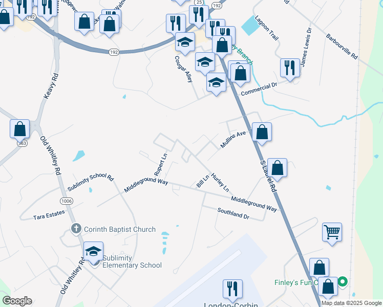 map of restaurants, bars, coffee shops, grocery stores, and more near 80 Solomon James Lane in London