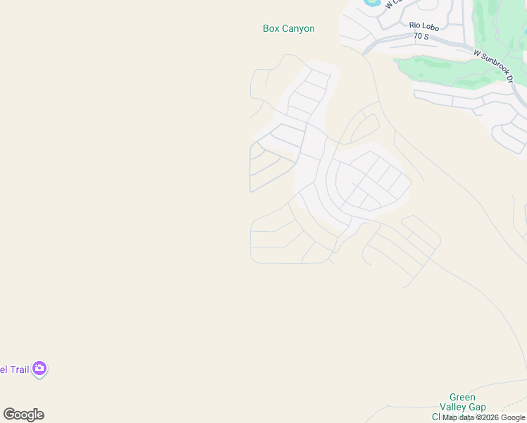 map of restaurants, bars, coffee shops, grocery stores, and more near 606 South Cecita Way in St. George