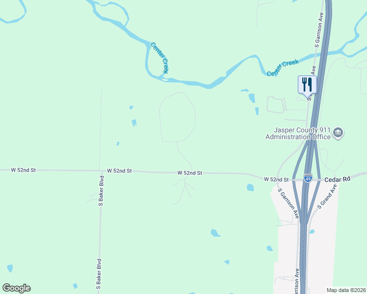map of restaurants, bars, coffee shops, grocery stores, and more near 5110 Deer Run Loop in Carthage