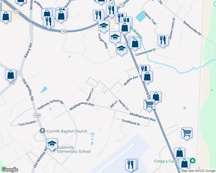 map of restaurants, bars, coffee shops, grocery stores, and more near 80 Solomon James Lane in London